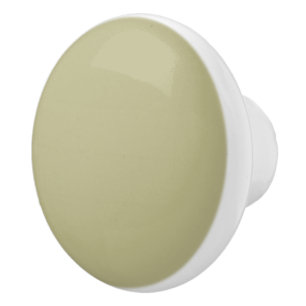 Sage Green Solid Colour   Classic   Elegant Ceramic Knob