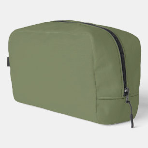 Sage Green Solid Colour Dopp Kit