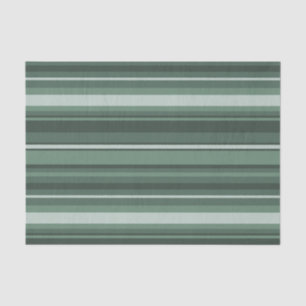 Sage green stripes tissue paper