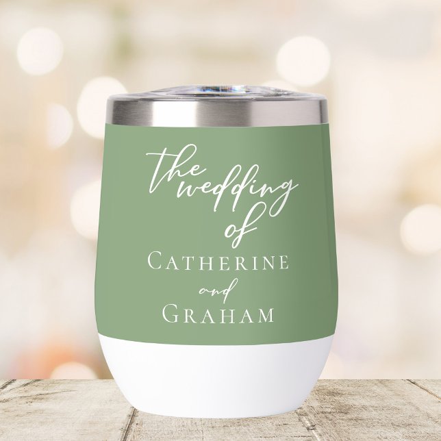Sage Green Typography Custom Wedding (Creator Uploaded)