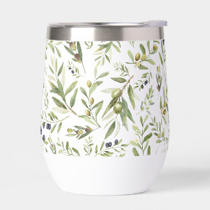 Sage Green Watercolor French Country Chic Olives