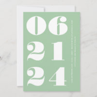 Sage green white elegant modern minimalistic