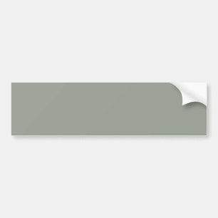 Sage Grey Bumper Sticker for Minimalist Style