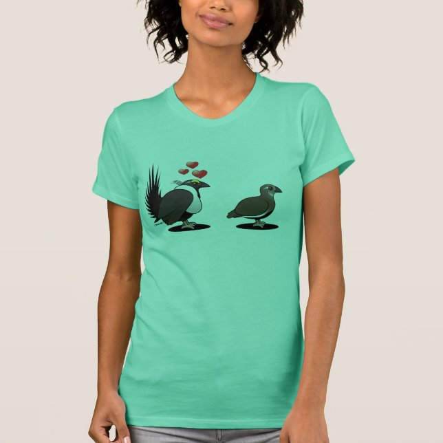 Sage Grouse Love T-Shirt (Front)