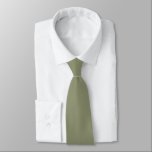Sage Herb Plant Green Mid Century Solid Colour Tie<br><div class="desc">Neck Tie business suit and casual fun fashion statement apparel attire accessory printed with Sage Herb Plant Green Classic 1970's Mid Century Retro Vintage Solid Colour Design by TheFabricSeal print on demand shop at Zazzle.com #ZazzleMade https://www.zazzle.com/store/thefabricseal With initials F S for our shop Fabric Seal on the lower back which...</div>
