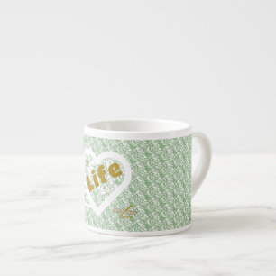 Sage Life Espresso Mug by Poet Adiela Akoo