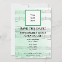 Sage Local Music Store I Logo Open House