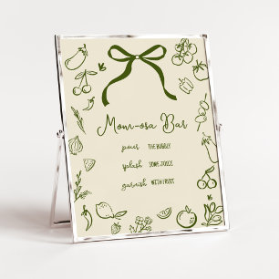 Sage Locally Grown Mom Osa Bar Sign