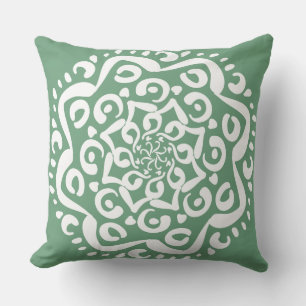Sage Mandala Cushion