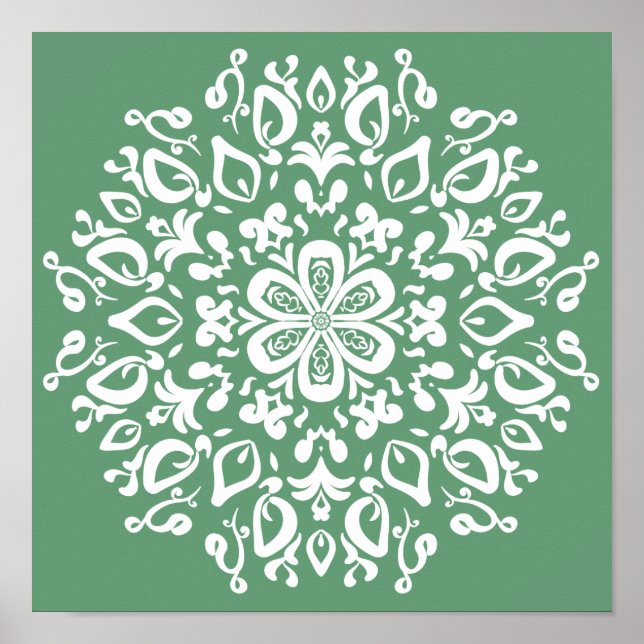 Sage Mandala Poster (Front)