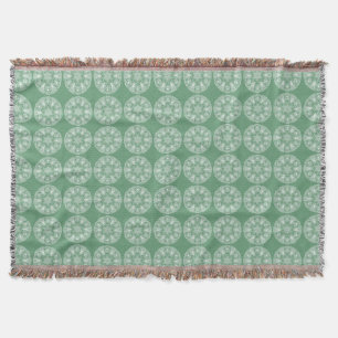 Sage Mandala Throw Blanket