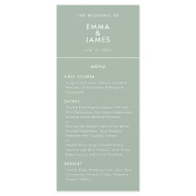 Sage Minimalist Reverse Ampersand Wedding Elegant