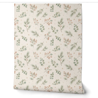 Sage Noel Botanical Peel and Stick Wallpaper