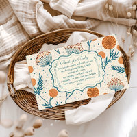 Sage Orange Botanical Books for Baby