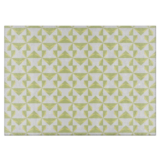 Sage Pinwheels Cutting Board (Front)