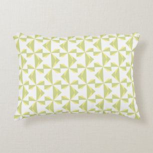Sage Pinwheels Decorative Cushion