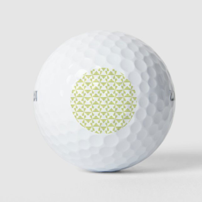 Sage Pinwheels Golf Balls (Front)