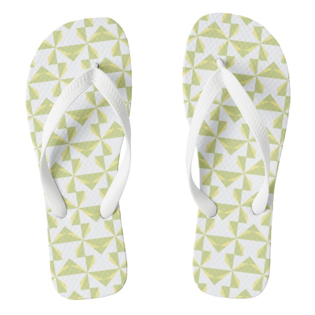 Sage Pinwheels Jandals (Footbed)