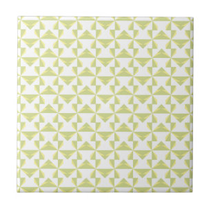 Sage Pinwheels Tile