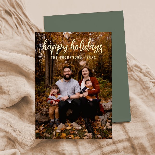 Sage Simple Photo "Happy Holidays" Script  (Creator Uploaded)