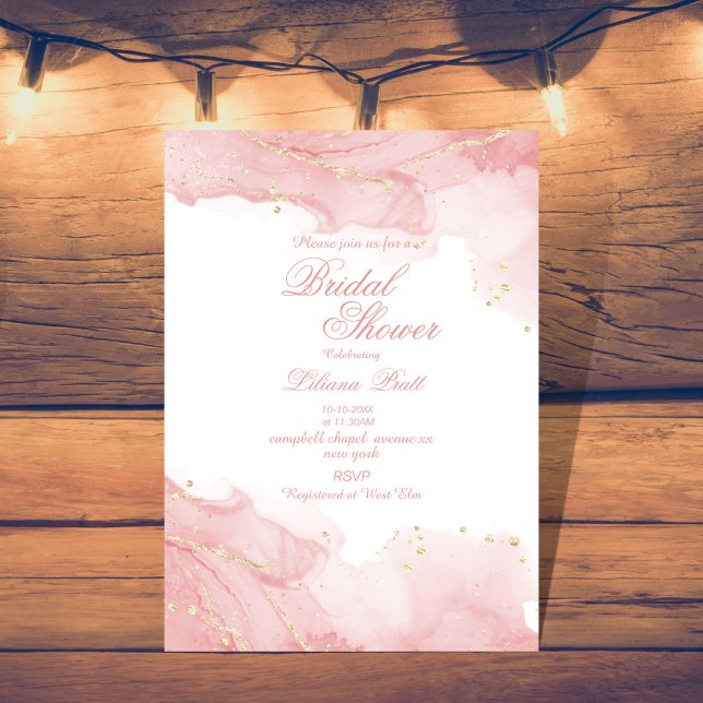 Sage SIMPLE  STYLISH bridal shower  Invitation (Creator Uploaded)