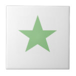 Sage Star Tile<br><div class="desc">Sage Star Ceramic Tile.  Stars are always in fashion!</div>
