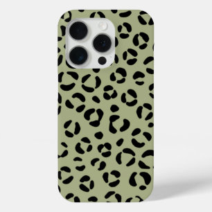 Saged Leopard iPhone 15 Pro Case