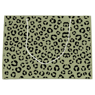 Saged Leopard Large Gift Bag