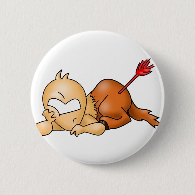 Sagittarius 6 Cm Round Badge (Front)