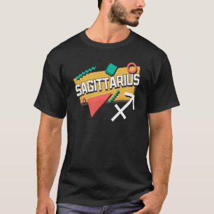 Sagittarius 90s Horoscope Zodiac Sign Astrology T-Shirt