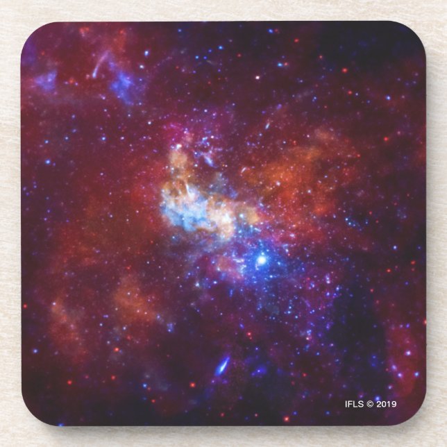 Sagittarius A Milky Way Galaxy Image Coaster (Front)