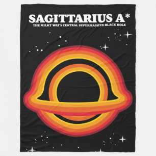 Sagittarius A* Poster Fleece Blanket