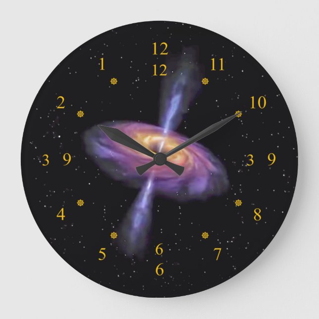  Sagittarius A Quasar V2 ~ Time Machine Clock ~  (Front)