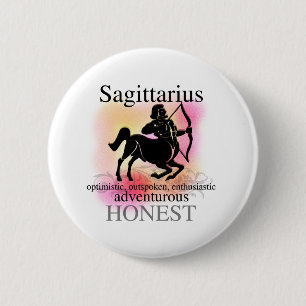 Sagittarius About You 6 Cm Round Badge