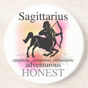 Sagittarius About You Coaster