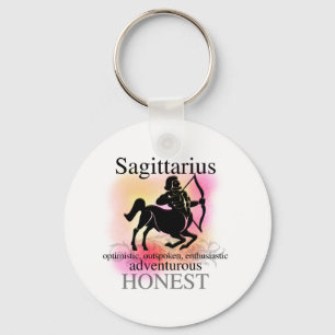 Sagittarius About You Key Ring