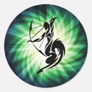 Sagittarius; Archer Classic Round Sticker