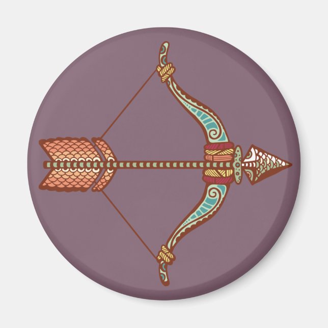 Sagittarius Astrological Sign Magnet (Front)