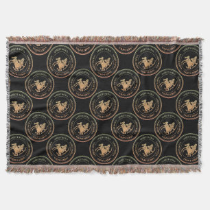 Sagittarius Astrology Zodiac d1 Throw Blanket