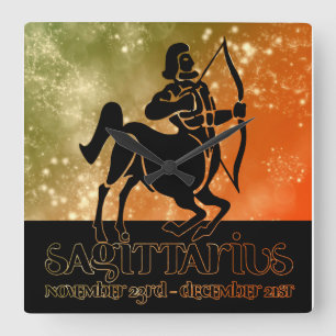 Sagittarius Astrology Zodiac d1 Wall Clock 4