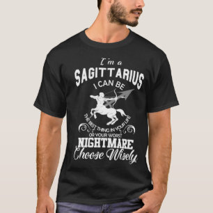 Sagittarius Astrology Zodiac Sign Horoscope Funny T-Shirt