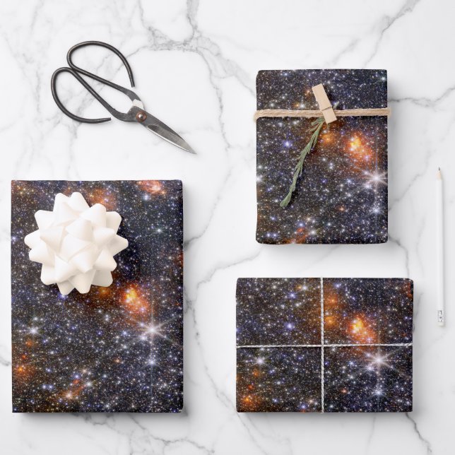 Sagittarius B2 Molecular Cloud Wrapping Paper Sheet (Front)