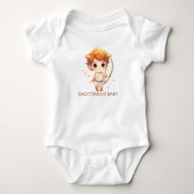 Sagittarius Baby Bodysuit (Front)