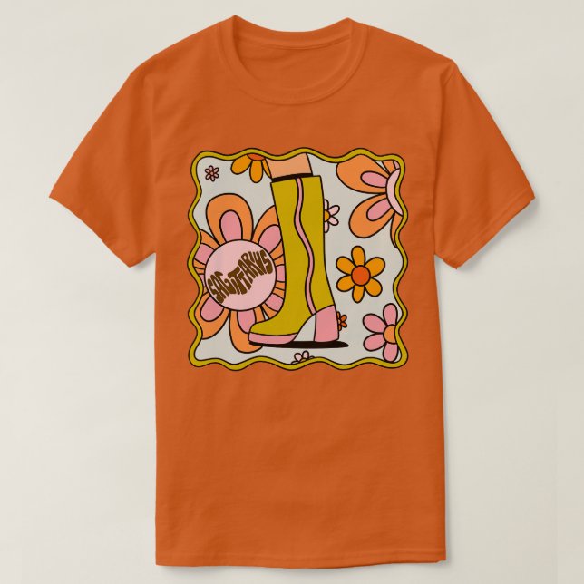 Sagittarius Boot T-Shirt (Design Front)