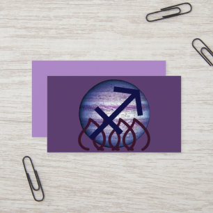 Sagittarius Business Card