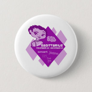 Sagittarius Button