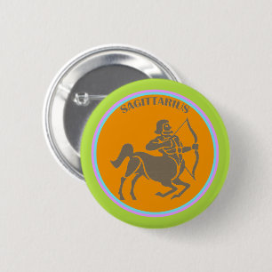 Sagittarius Button