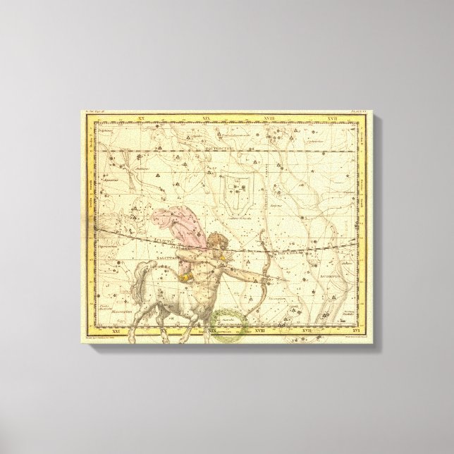 Sagittarius Canvas Print (Front)