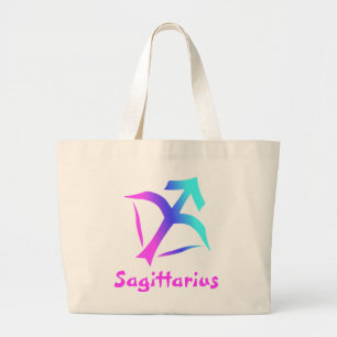Sagittarius canvas tote bag
