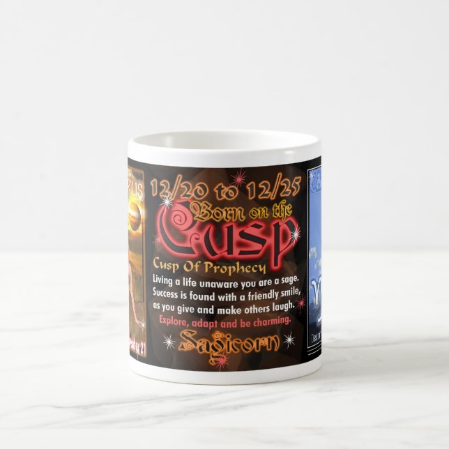 Sagittarius Capricorn zodiac  astrology Cup (Center)